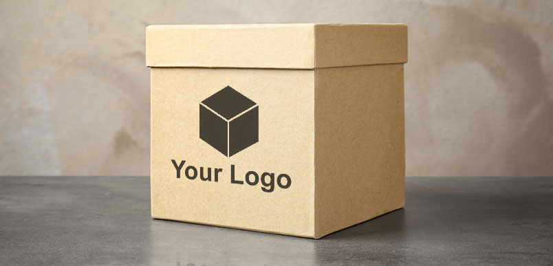 custom logo box two